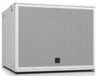 Turbosound NuQ115B-WH сабвуфер, 15" прямое излучение, 500Вт RMS/2000Вт пик, 45-150Гц (-3дБ), 126дБ RMS/132дБ пик, 8Ом