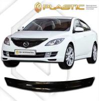 Дефлектор капота для Mazda 6 седан 2007-2012 Classic черный