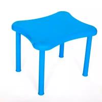 Столик детский игровой пластиковый 48,5х60х50 см голубой