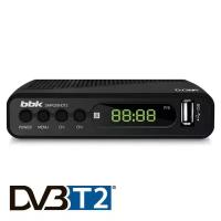 Приставка для цифрового ТВ BBK SMP028HDT2, DVB-T2/DVB-T, HDMI, RCA, RF