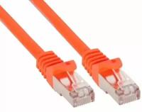 Кабель Fuj:tech CAT5e SF/UTP, 5 м, оранжевый