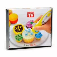 Мир Книги Ритейл Кондитерский электронный шприц Frosting Deco Pen