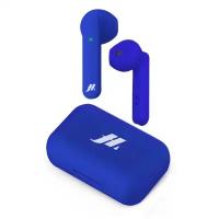 Наушники SBS Music Hero TWS Beat Twin, Bluetooth 5.0, с зарядным кейсом 300мАч, синий (MHTWSBEATBTB)