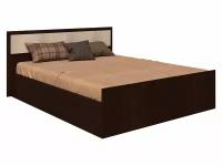 Двуспальная кровать BTS Кровать Фиеста Темное-cветлое дерево,160х200 см