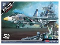 Авиация Academy 12563 Academy Американский палубный истребитель F-14A VF-143 "Pukin Dogs" (1:72)