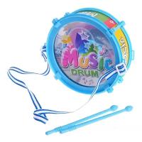 No Brand Игрушечный барабан Music drum, световые эффекты, детский, микс