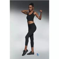 Спортивные женские легинсы капри для фитнеса BAS BLEU Forcefit, размер 48, цвет Черный