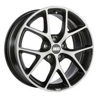 Колесный диск BBS SR 7.5x17 5*114.3 ET42 DIA82 Vulcano grey diamond cut