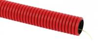 ЭРА Труба гофрированная двустенная ПНД (красная) d 50мм с зонд. 50м (4) Б0048280