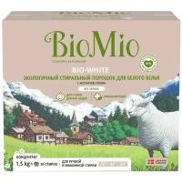 Стиральный порошок BioMio BIO-WHITE, универсальный, 1.5 кг