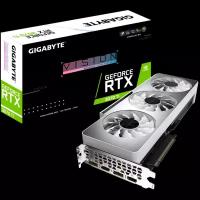 Видеокарта GIGABYTE NVIDIA GeForce RTX 3070ti VISION OC, 8Gb DDR6X, 256bit, PCI-E, 2HDMI, 2DP, Retail (GV-N307TVISION OC-8GD LHR)