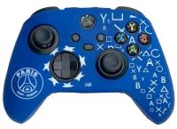 Защитный силиконовый чехол Silicone Case для геймпада Microsoft Xbox Wireless Controller FC Paris Saint-Germain (Xbox One)