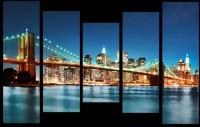Модульная картина "Бруклинский мост"