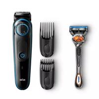 Триммер для бороды Braun BT5240 + Бритва Gillette