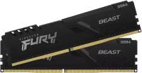 Память оперативная DDR4 16Gb (2x8Gb) Kingston Fury Beast Black 3200MHz CL16 (KF432C16BBK2/16)