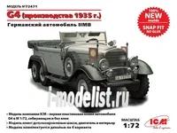 Сборная модель автомобиль ICM 1:72