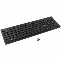 Клавиатура беспроводная Smartbuy 206, мультимедийная, USB, черная, 308166