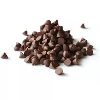 Шоколадные дропсы термостабильные капли темные 1 кг 50% какао