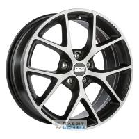 Колесный диск BBS SR 8x18 5*114.3 ET40 DIA82 Vulcano grey diamond cut Литой