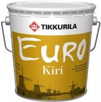 Лак Паркетный Tikkurila Euro Kiri 2.7л Алкидно-Уретановый Глянцевый, Полуматовый / Тиккурила Евро Кири