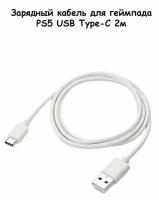 Зарядный кабель для геймпада PS5 USB Type-C 2м