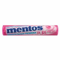 Жевательная резинка MENTOS Pure Fresh (Ментос) "Ролл Тутти-Фрутти", 15,5 г, 87546 В комплекте: 48шт