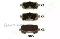 JAPANPARTS PP905AF Колодки торм. диск. задн. Dodge Journey 08-