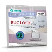 Водонепроницаемый чехол Аскона Protect-a-Bed Bug Lock Plus, Размер 90 x 200 см