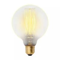 Лампы в стиле "Ретро" Uniel Лампа накаливания декоративная G95 шар 60W 230V серия Vintage Uniel