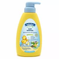 Гель для купания детский Babyline Baby Washgel с целебными травами, для детей с первых дней жизни 500 мл