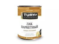 Лак алкидно-уретановый паркетный tury 0,9л полуматовый, арт.лак tury а/у п/м