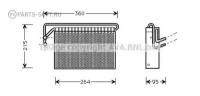 AVA BWV024 Испаритель кондиционера