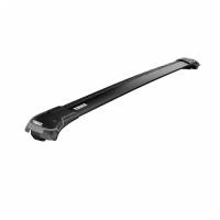 Багажник Thule WingBar Edge на крышу автомобиля Volkswagen Passat универсал 2005-2014 г. на стандартный рейлинг (черная крыловидная дуга)