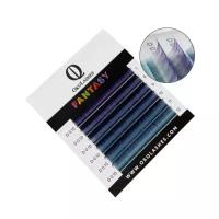 Oko Lashes Professional Fantasy mini бирюзово-фиолетовый M 0.10 7-12