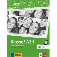 Klasse! A2.1. Uebungsbuch mit Audios online