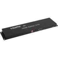 Orient переходник HSP0110H, HDMI 4K Splitter 1->10, HDMI 1.4 3D, UHDTV 4K 3840x2160 HDTV1080p 1080i 720p, HDCP1.2, EDID управление, RS232 порт, IR