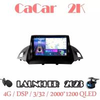 Магнитола CaCar 2К Ford Kuga 2 (4/32/Qled/DSP/4G)