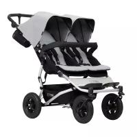 Коляска для двойни Mountain Buggy Duet Silver