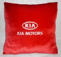 Подушка Kia motors красная