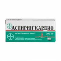 Аспирин кардио ТАБ. П.О КШ/раств 300МГ №20