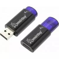 Память Flash USB 04 Gb Smart Buy Click Blue