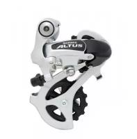 Переключатель задний SHIMANO ALTUS M310, серебристый