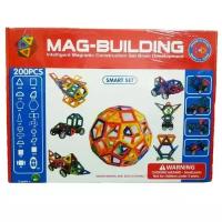 Магнитный конструктор Mag-Building 200 деталей GB-W200 Smart Set