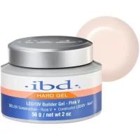 Гель для ногтей камуфлирующий конструирующий Ibd Led/Uv Builder Gel Pink V розовый теплый оттенок 56 г