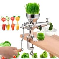 Соковыжималка ручная шнековая AKITAJP wheatgrass juicer manual SS домашняя сок витграсс из трав, зелени, ростков пшеницы