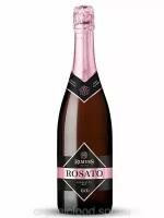 Сухое Безалкогольное шампанское Rimuss Rosato, 750 мл