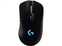 Мышь беспроводная Logitech G703, 25400dpi, Wireless/USB, RGB подсветка, Черный 910-005640