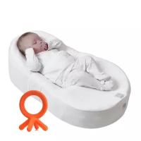 Red Castle Cocoonababy® Эргономический матрасик + прорезыватель оранжевый Comotomo