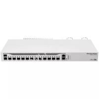 Сетевое оборудование mikrotik ccr2004-1g-12s+2xs маршрутизатор 12 x 10g sfp+ and 2 x 25g sfp28 ports