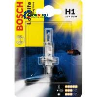 BOSCH 1987301084 ЛАМПА H1 12V 55W PLUS 50 DP